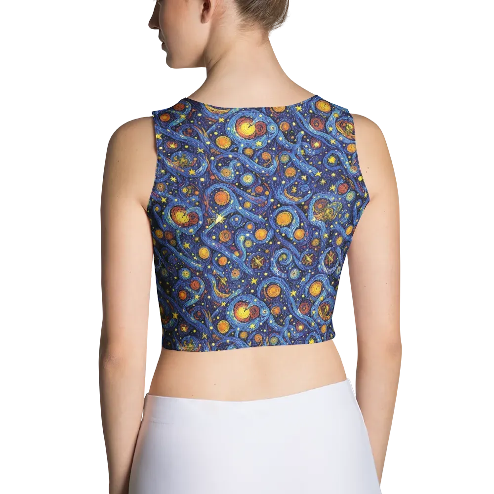Starry Tempest on Crop Top — Back
