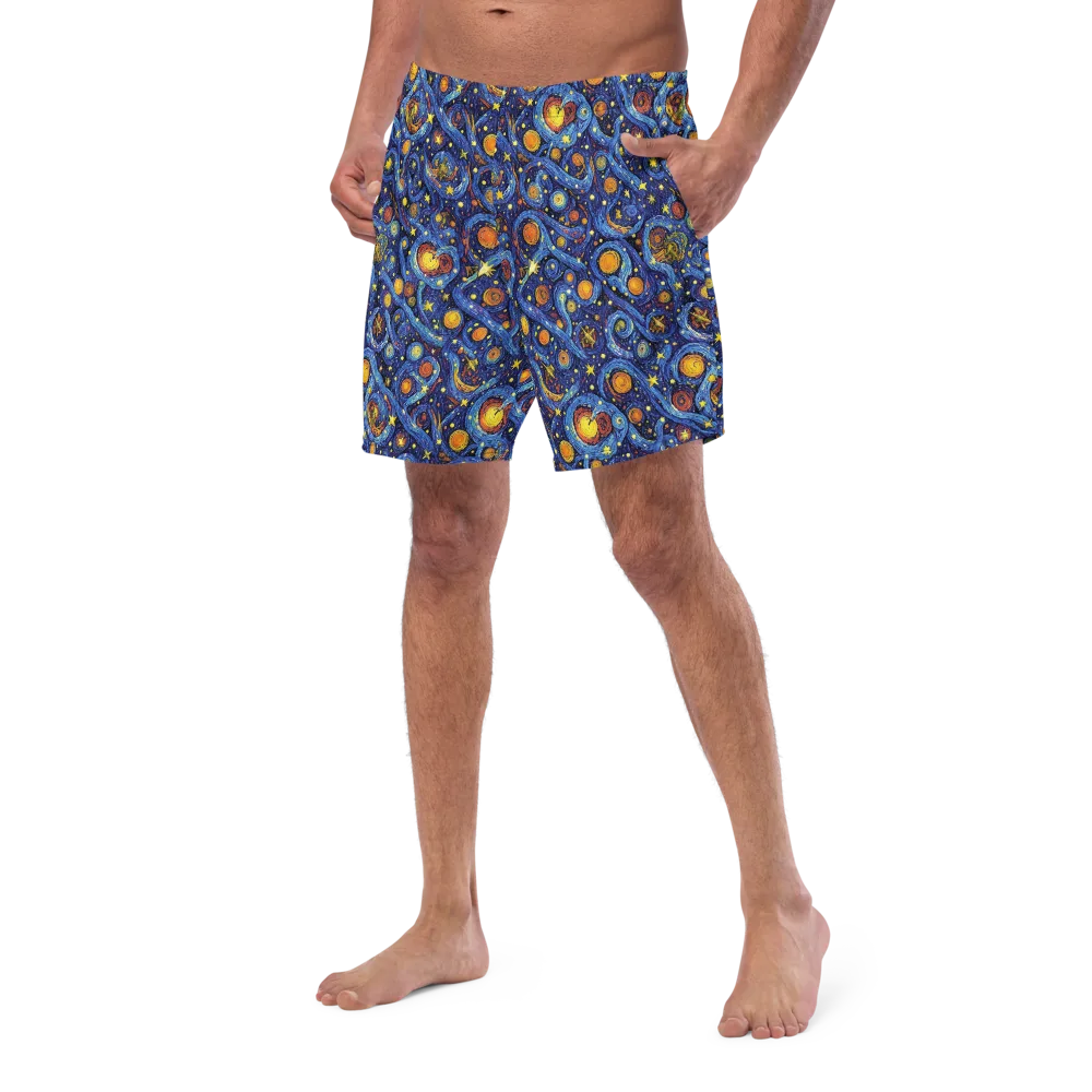 Starry Tempest on Swim Trunks — Left Front