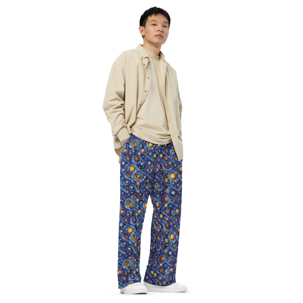 Starry Tempest on Wide-Leg Pants — Right Front