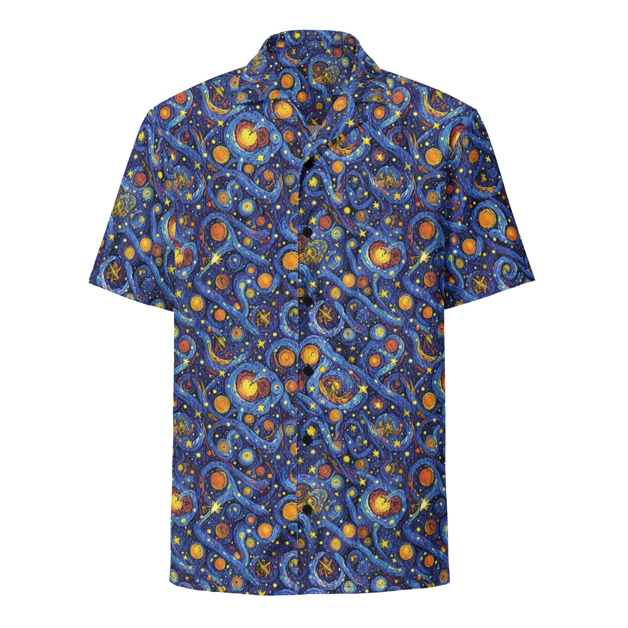 Starry Tempest on Button Shirt — Front