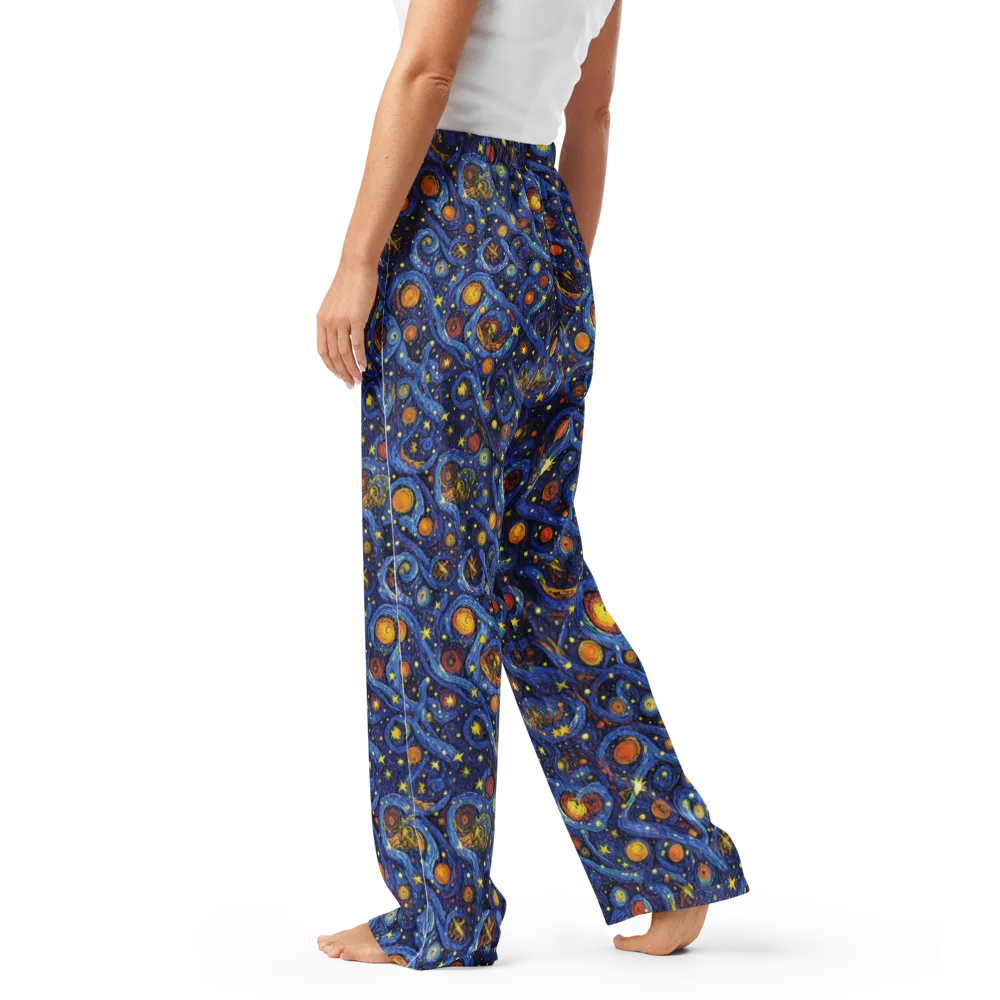 Starry Tempest on Women's Pajama Pants — Left