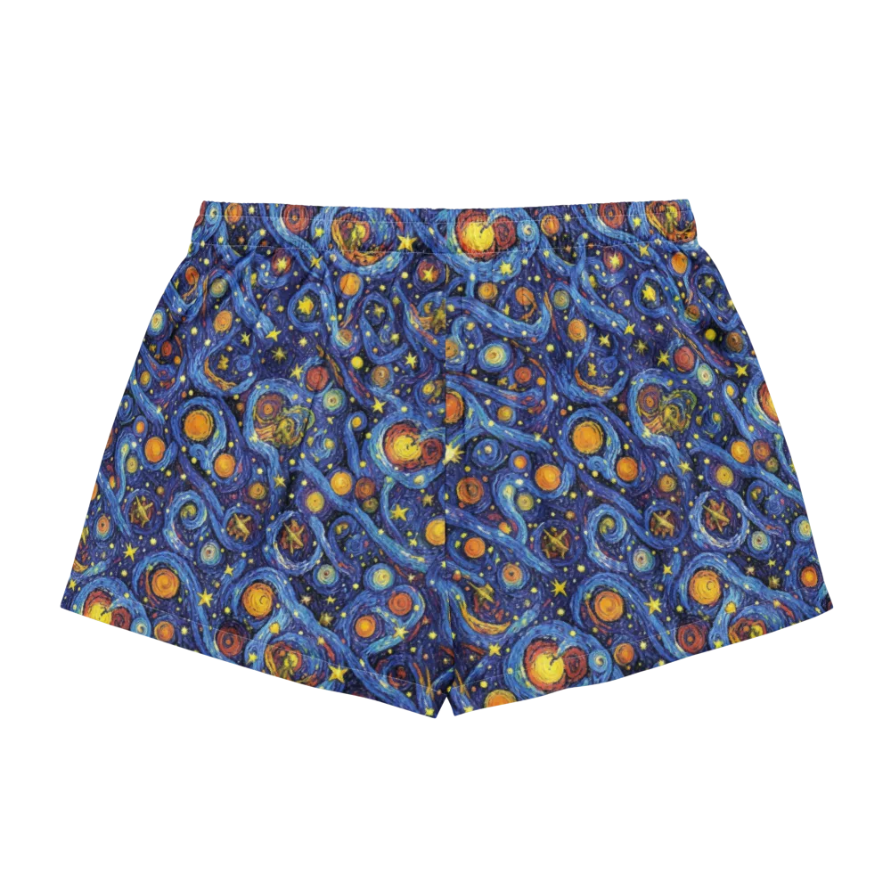Starry Tempest on Women's Pajama Shorts — Back