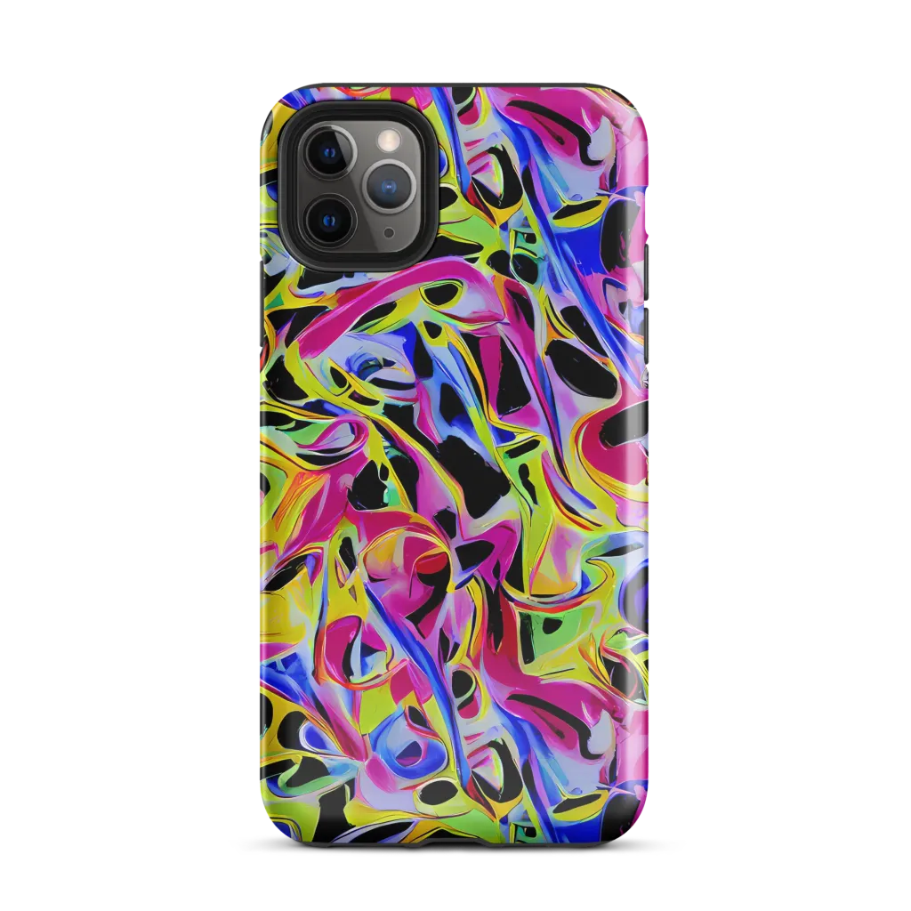 Pulse of Color on Tough Case for iPhone® — Front