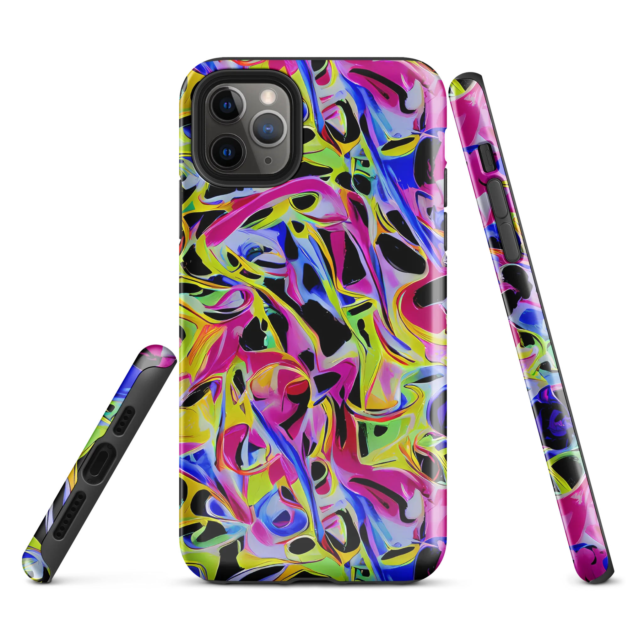 Pulse of Color on Tough Case for iPhone® — Front