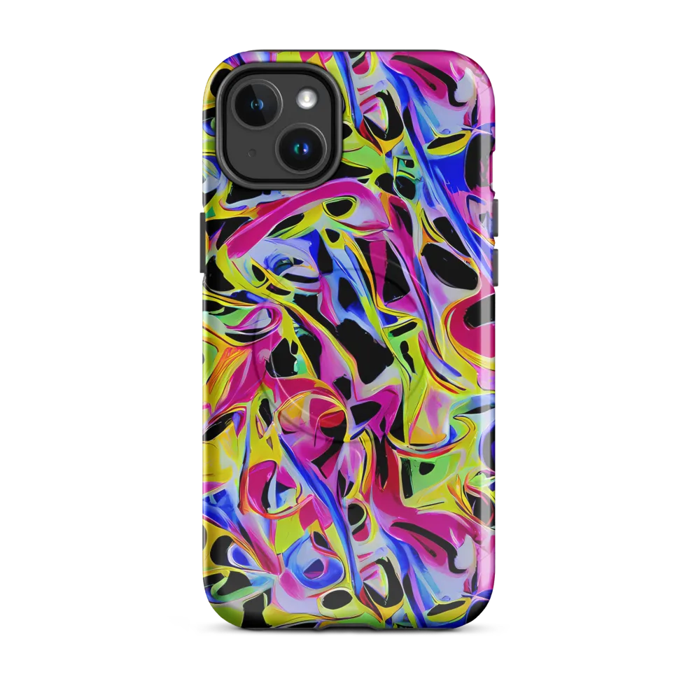 Pulse of Color on MagSafe Tough Case for iPhone® — Front