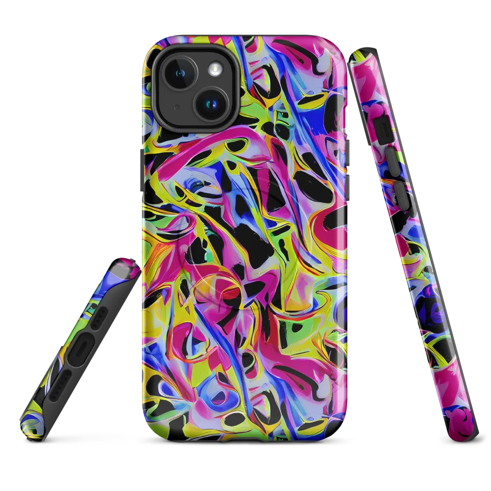Pulse of Color on MagSafe Tough Case for iPhone® — Front