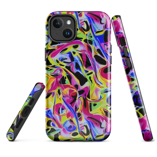 Pulse of Color on a MagSafe Tough Case for iPhone®