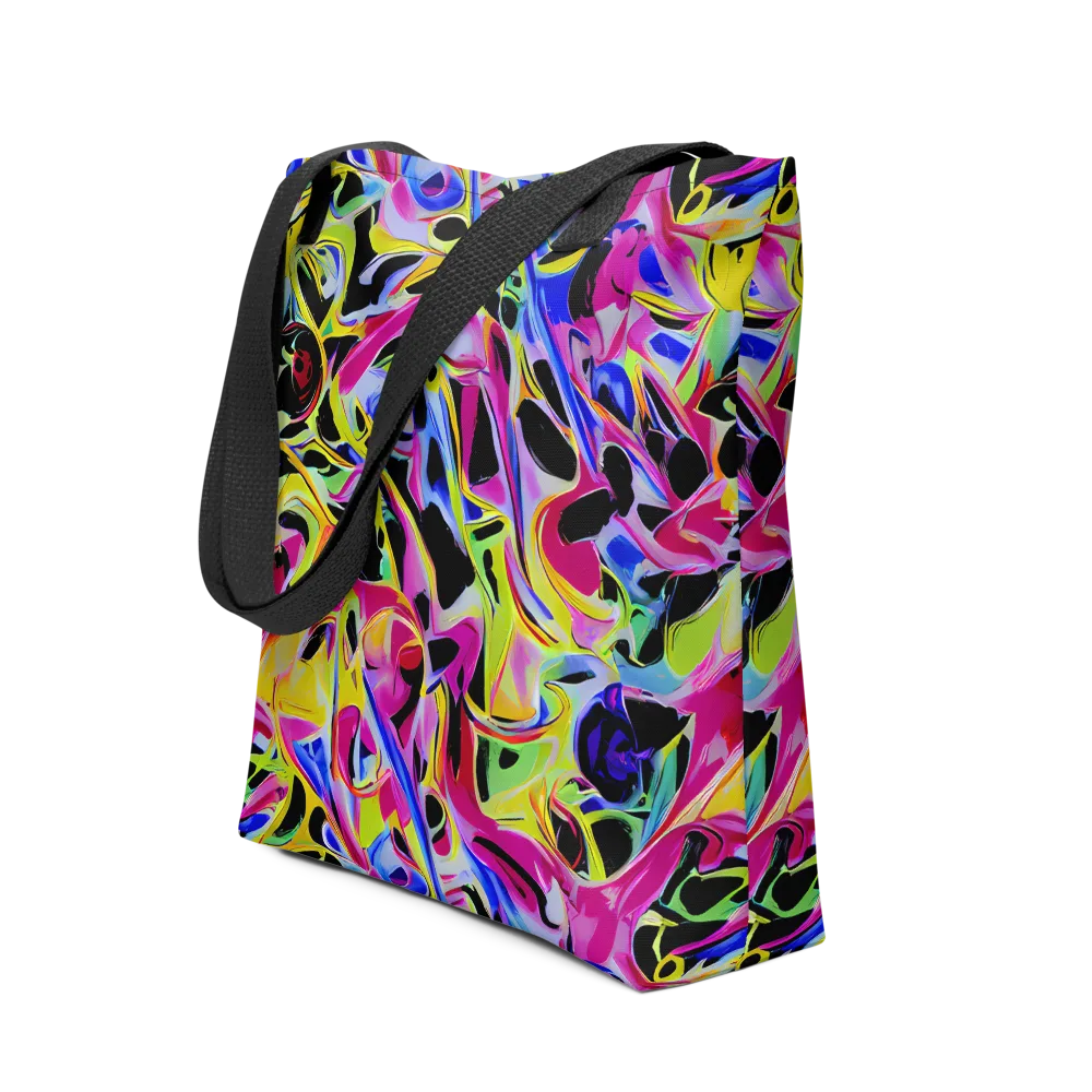Pulse of Color on Tote Bag — Front