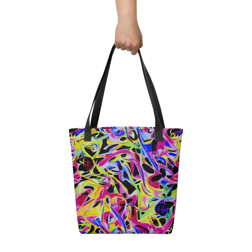 Pulse of Color on Tote Bag — Front