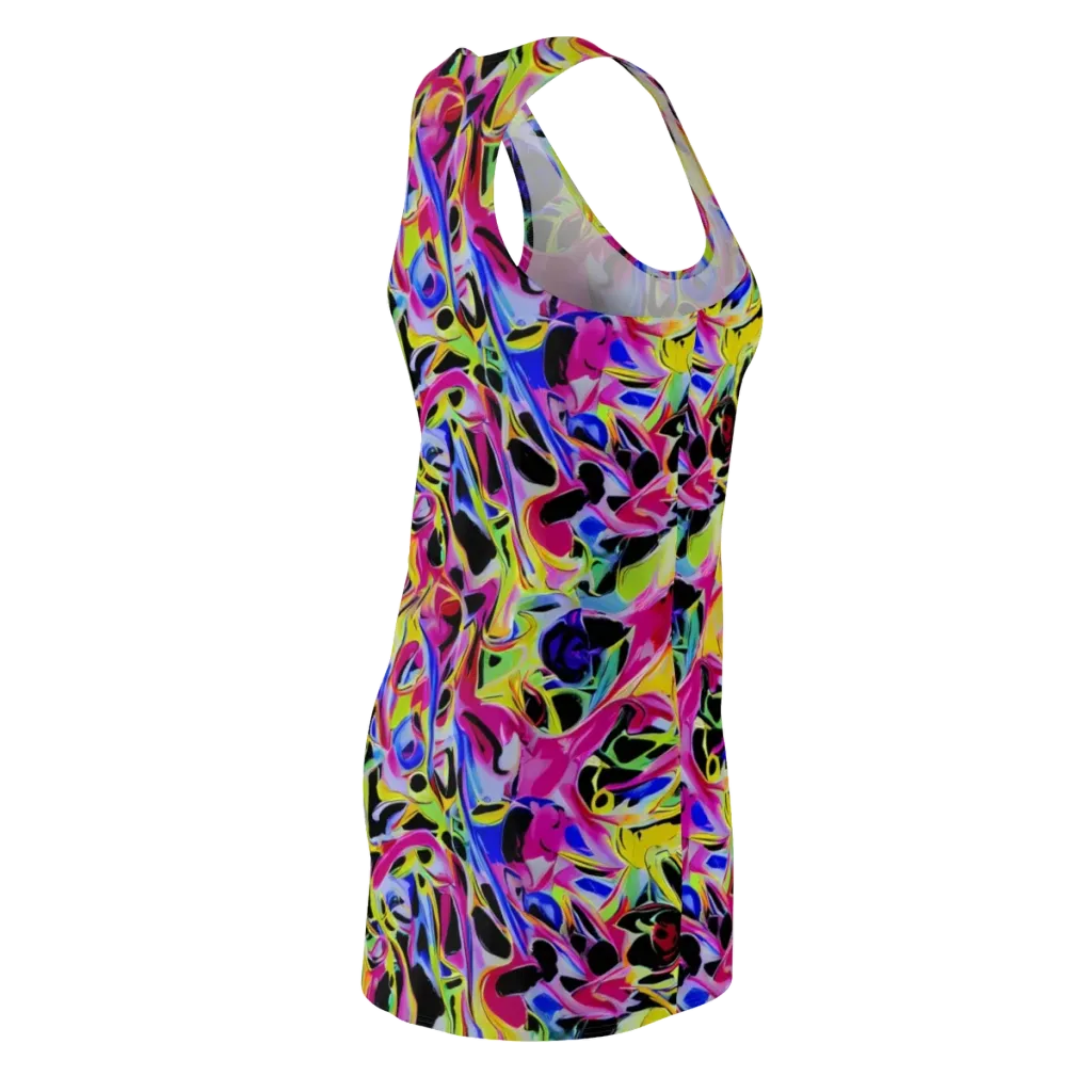Pulse of Color on Racerback Dress — Back Side