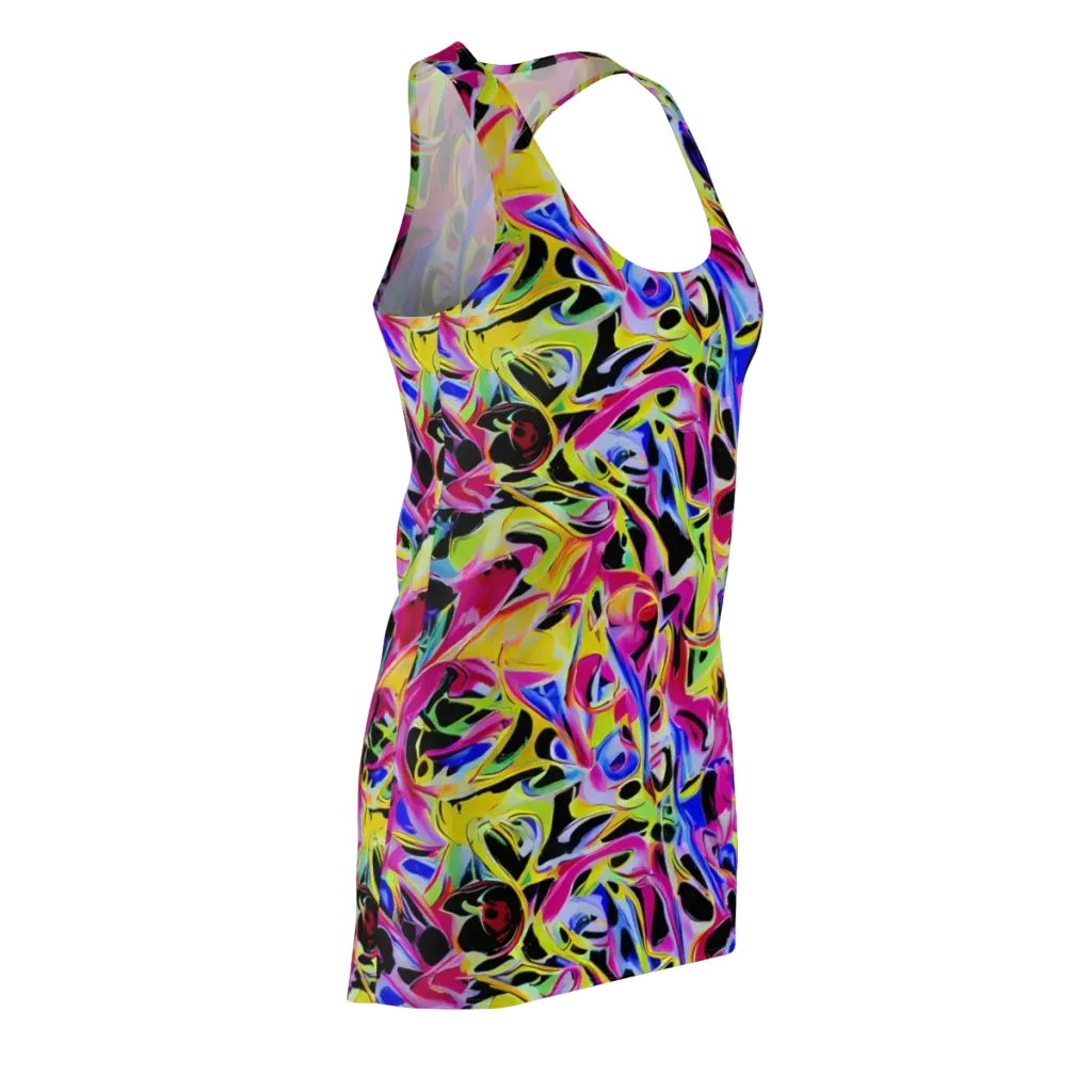 Pulse of Color on Racerback Dress — Front Side