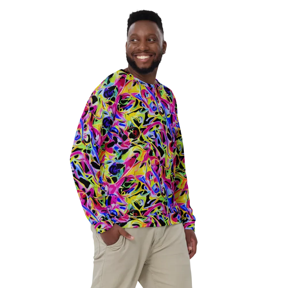 Pulse of Color on Sweatshirt — Front