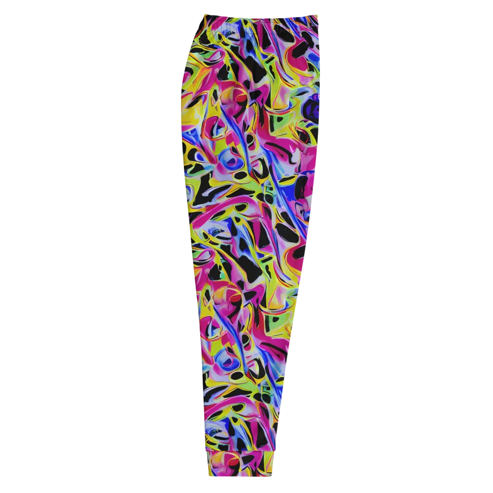 Pulse of Color on Men's Joggers — Right