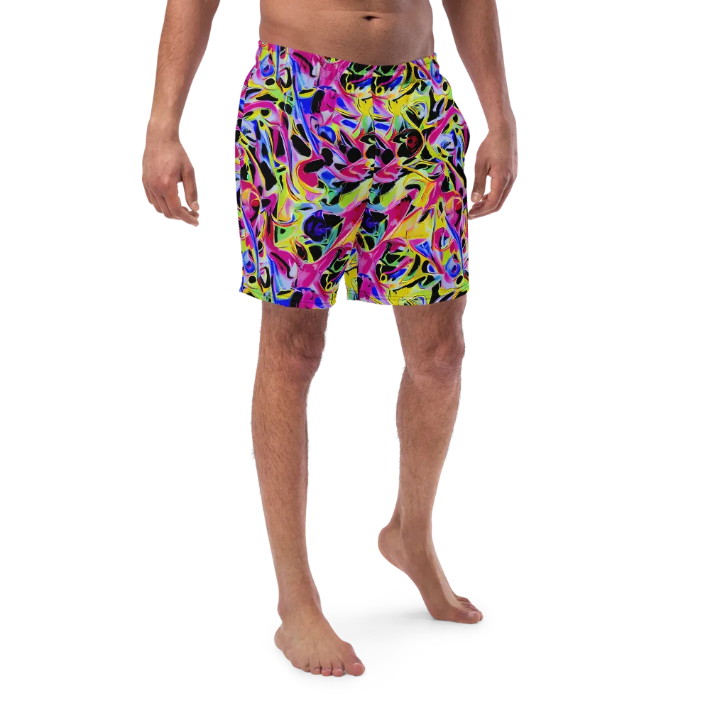 Pulse of Color on Swim Trunks — Front