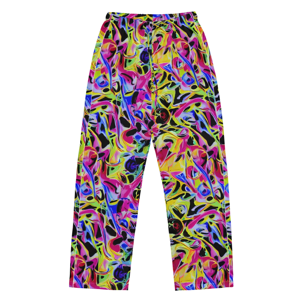 Pulse of Color on Women's Pajama Pants — Front