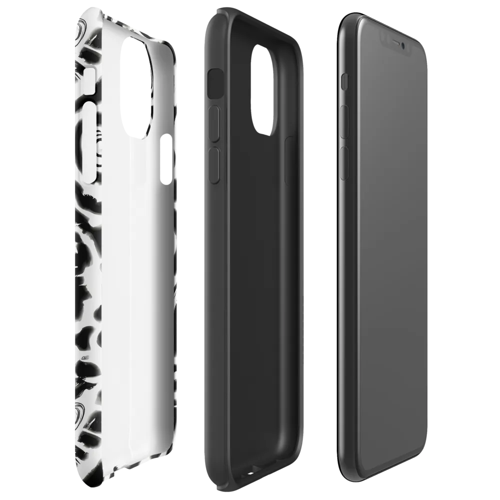 Abstract Undertow on Tough Case for iPhone® — Right