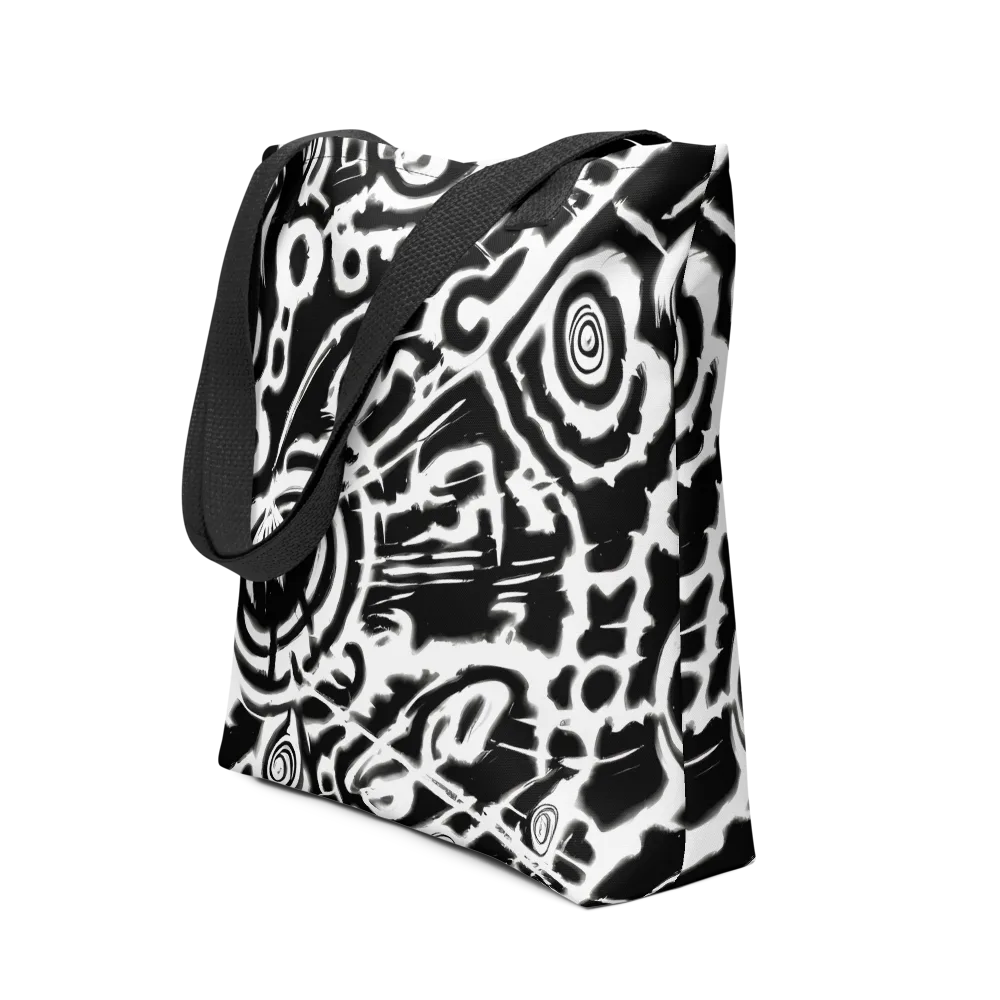 Abstract Undertow on Tote Bag — Front