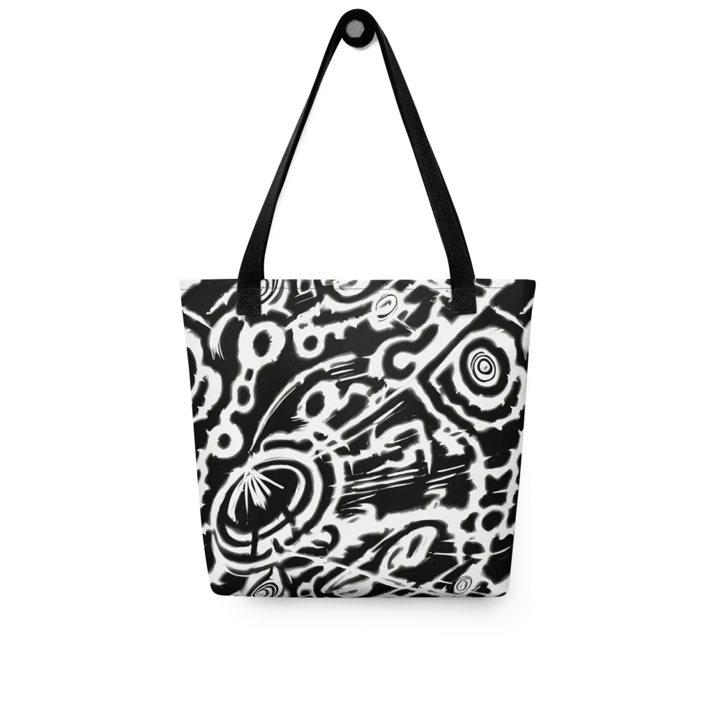 Abstract Undertow on Tote Bag — Front