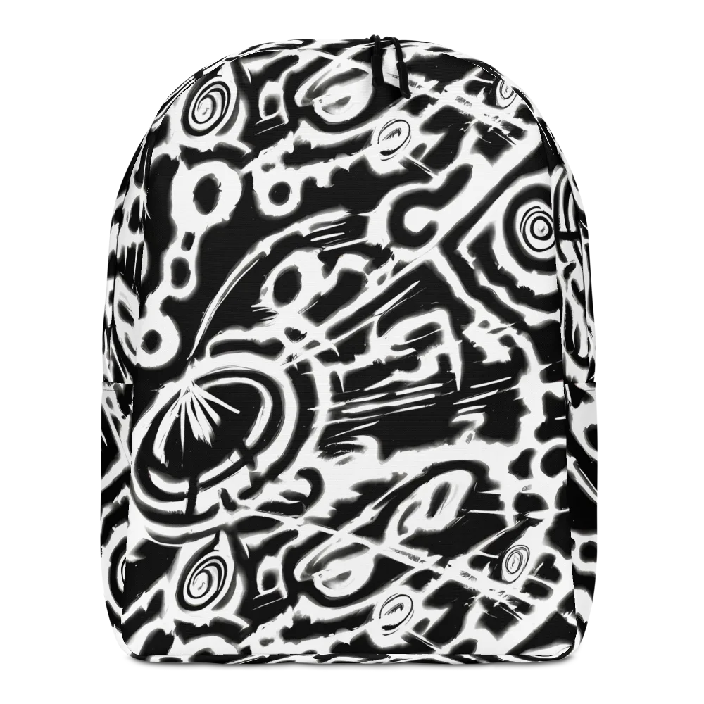 Abstract Undertow on Minimalist Backpack — Front