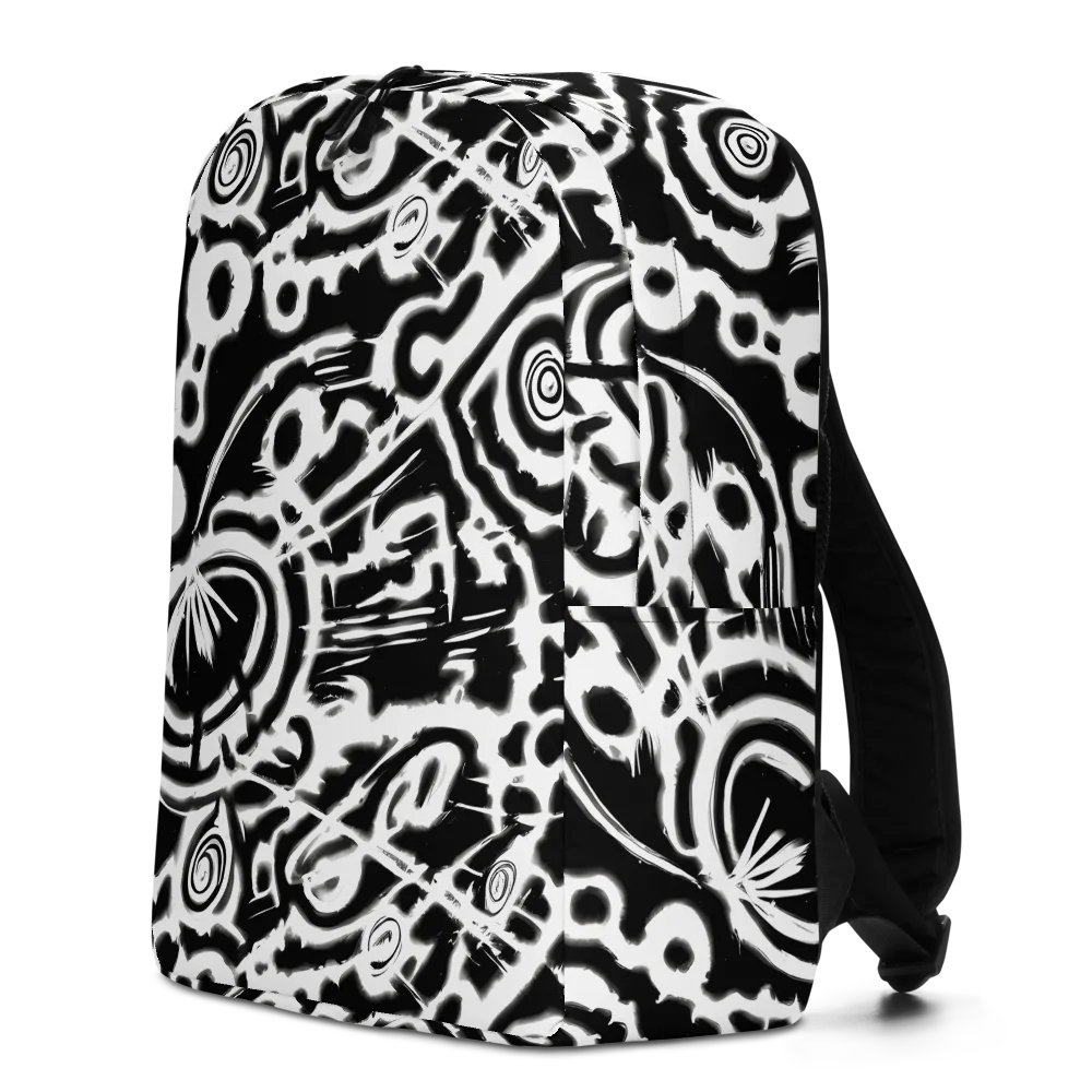 Abstract Undertow on Minimalist Backpack — Left