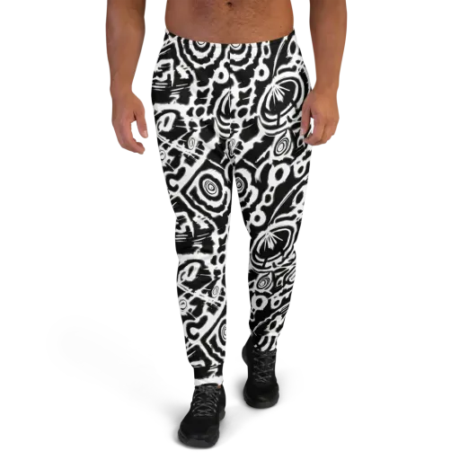 Abstract Undertow on a Men's Joggers