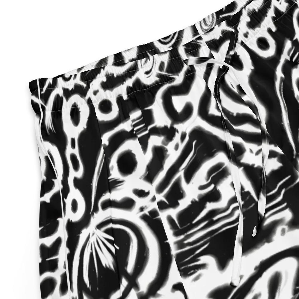 Abstract Undertow on Women's Pajama Shorts — Product details