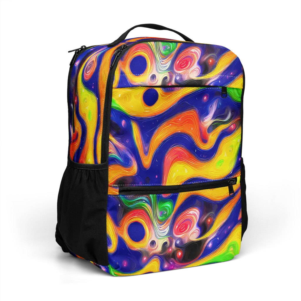Prismatic Tidalwave on Utility Backpack — Right Front