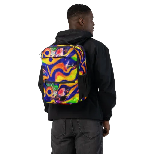 Prismatic Tidalwave on a Utility Backpack