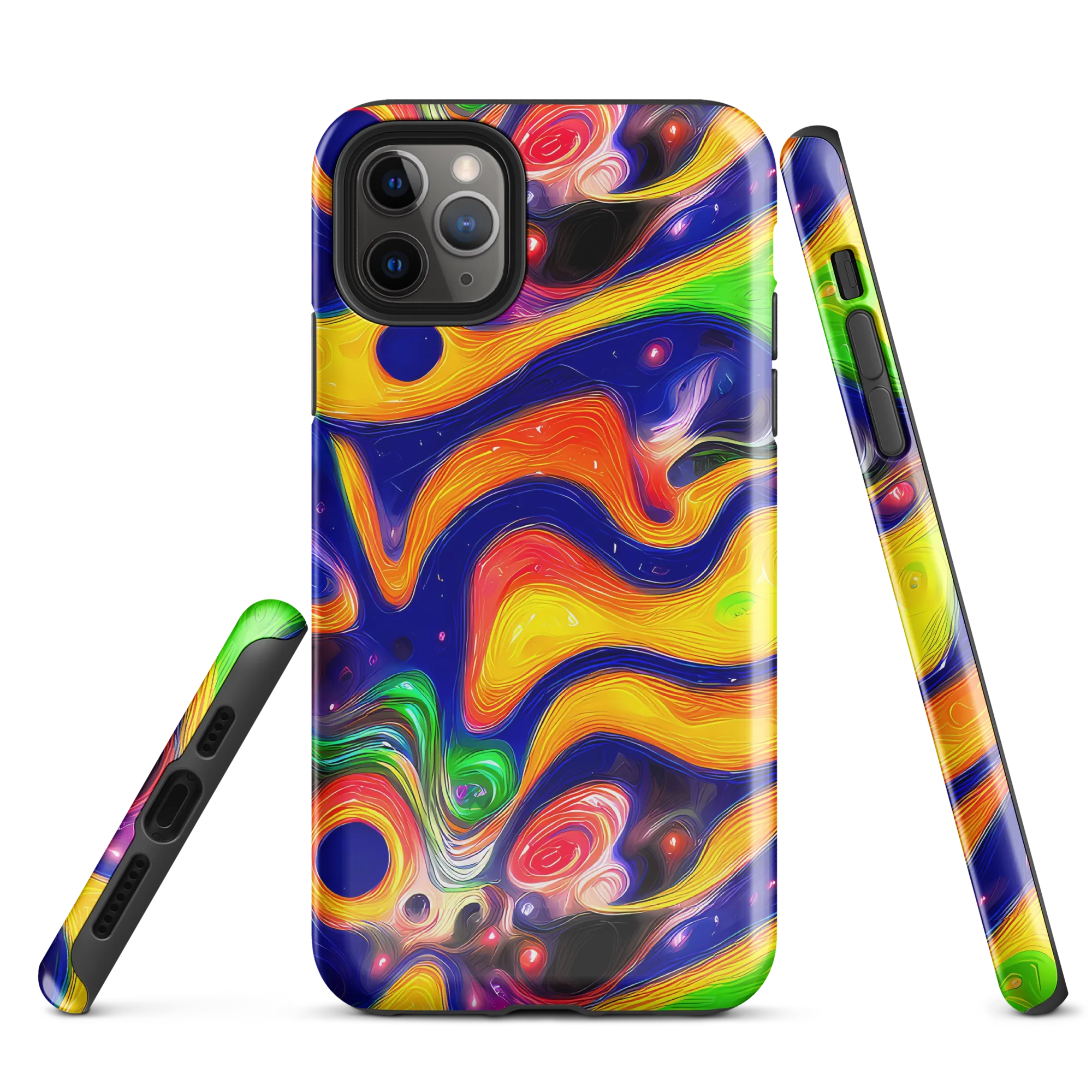 Prismatic Tidalwave on Tough Case for iPhone® — Front