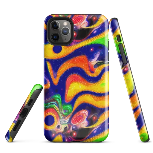 Prismatic Tidalwave on a Tough Case for iPhone®