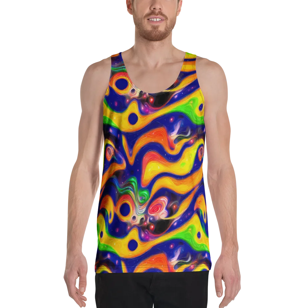Prismatic Tidalwave on Men's Tank Top — Front