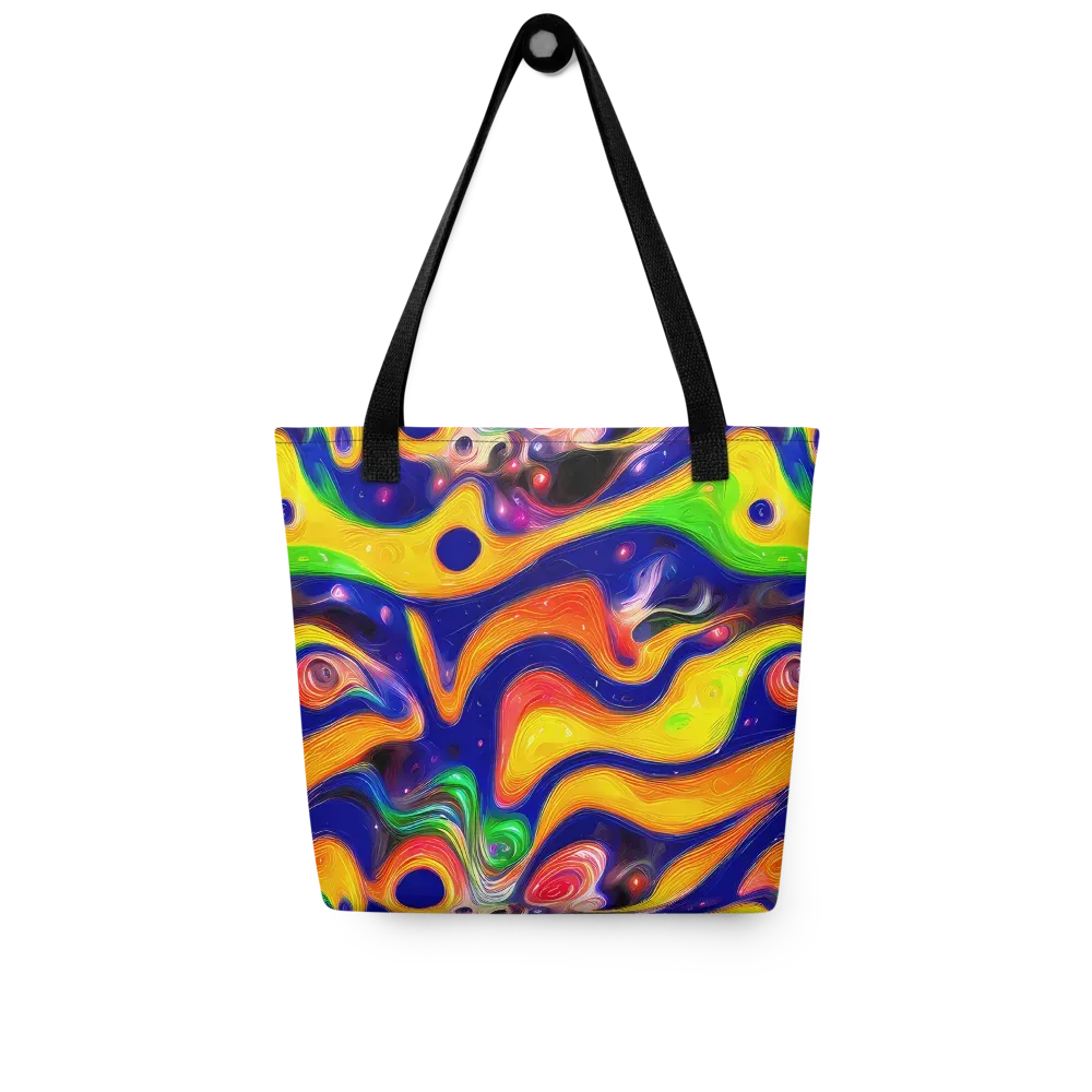 Prismatic Tidalwave on Tote Bag — Front