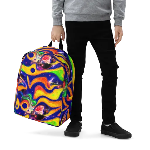 Prismatic Tidalwave on a Minimalist Backpack