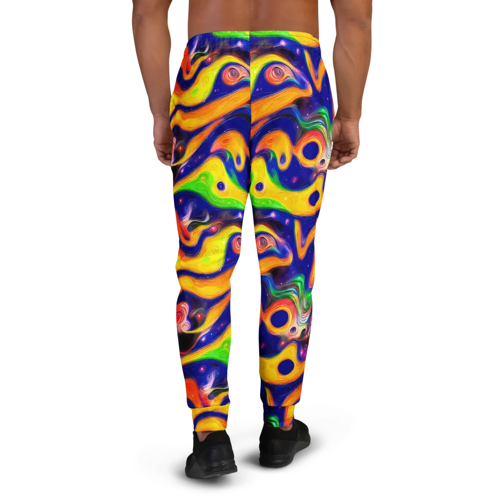 Prismatic Tidalwave on Men's Joggers — Back