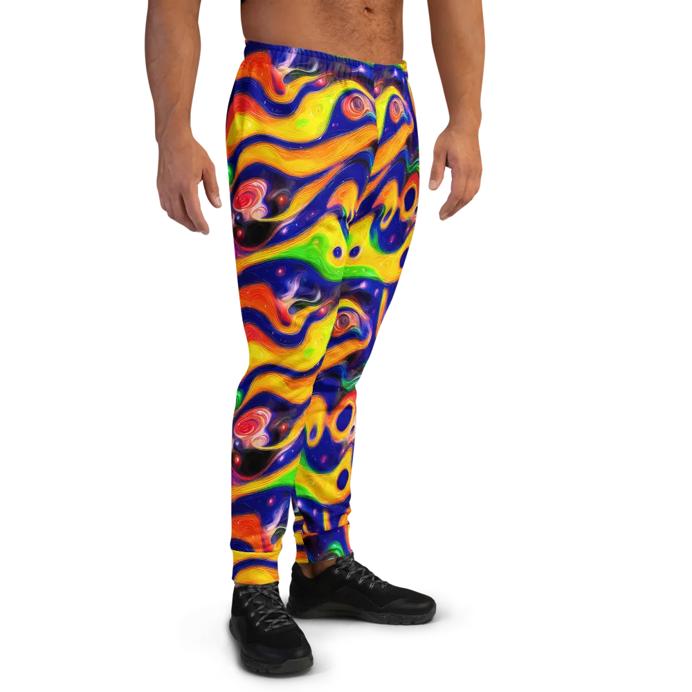 Prismatic Tidalwave on Men's Joggers — Right