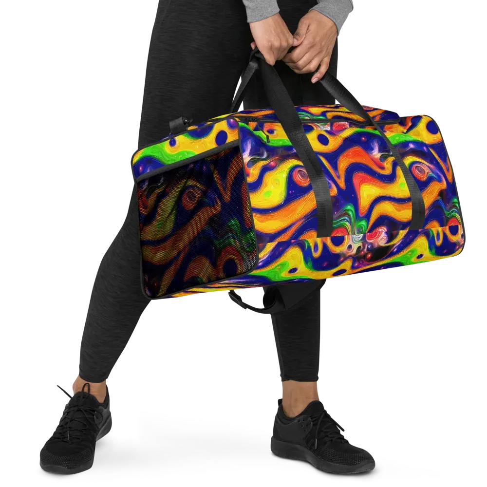 Prismatic Tidalwave on Duffle Bag — Right Front