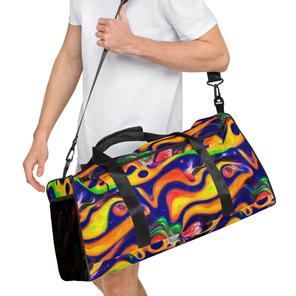 Prismatic Tidalwave on Duffle Bag — Right Front
