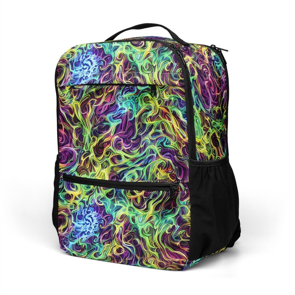 Emberlight Spiral on Utility Backpack — Left Front