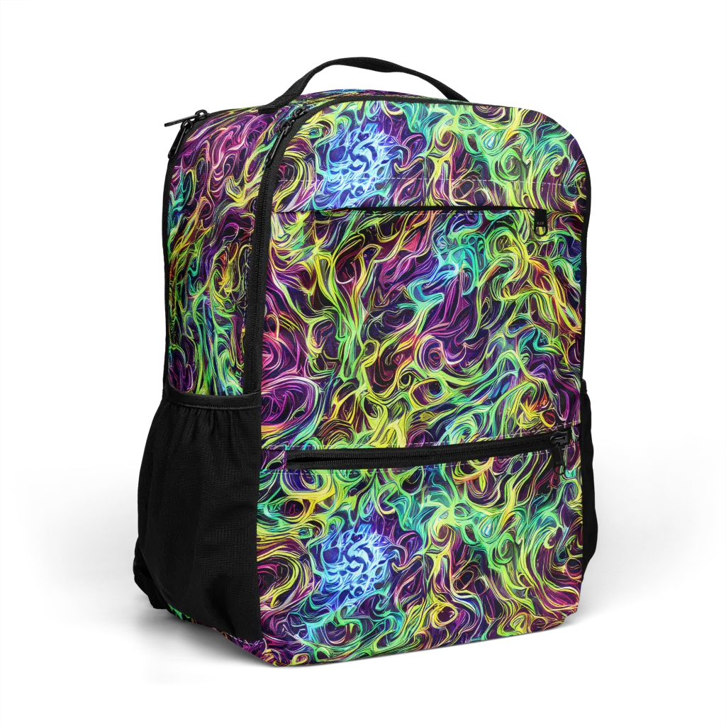 Emberlight Spiral on Utility Backpack — Right Front