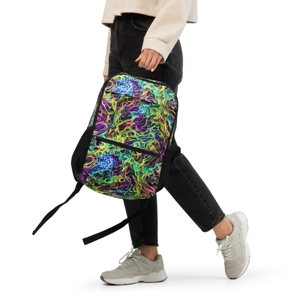 Emberlight Spiral on Utility Backpack — Front