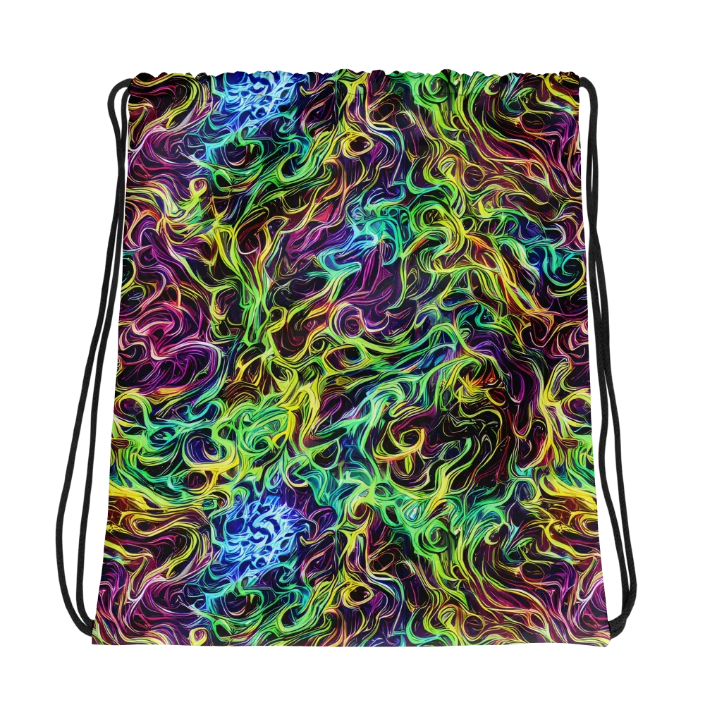 Emberlight Spiral on Drawstring Bag — Photo