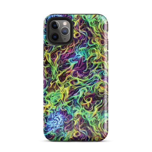 Emberlight Spiral on a Tough Case for iPhone®