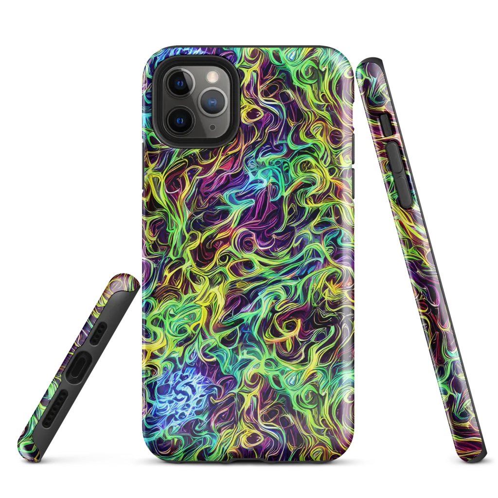 Emberlight Spiral on Tough Case for iPhone® — Front