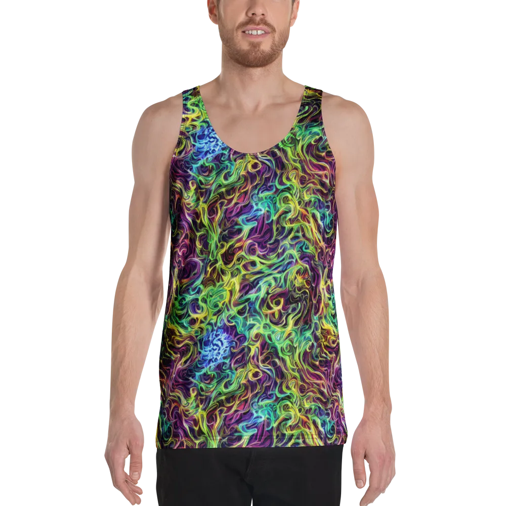 Emberlight Spiral on Men's Tank Top — Front
