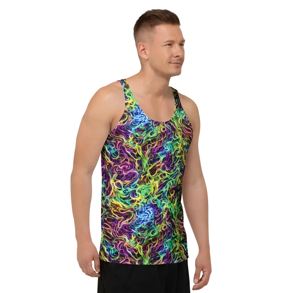 Emberlight Spiral on Men's Tank Top — Right Front