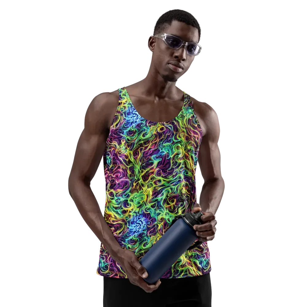 Emberlight Spiral on Men's Tank Top — Front