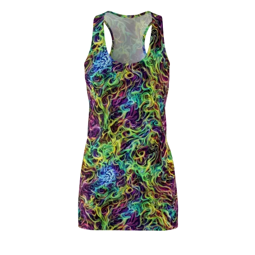 Emberlight Spiral on a Racerback Dress