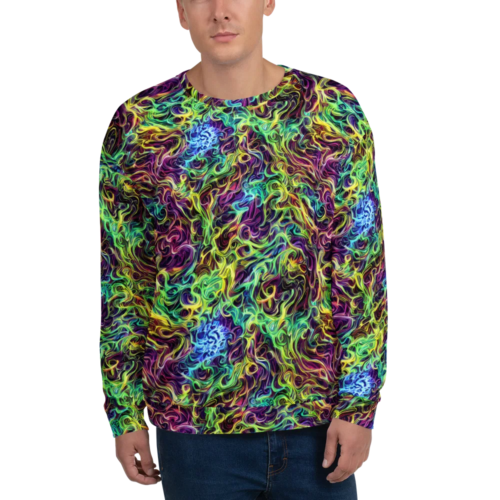Emberlight Spiral on Sweatshirt — Front