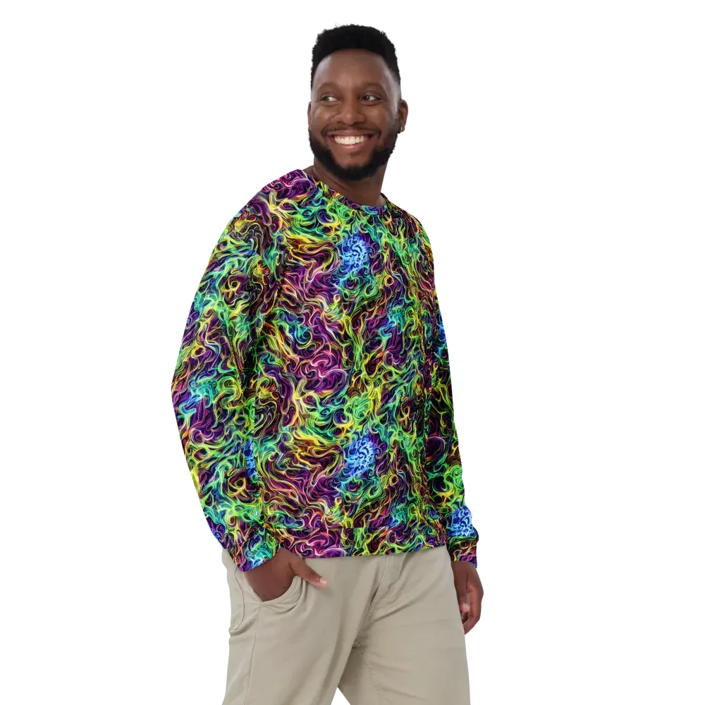 Emberlight Spiral on Sweatshirt — Front