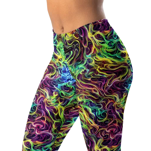 Emberlight Spiral on a Leggings